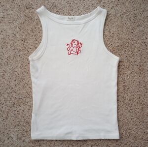 Brandy Melville John Galt Devil Tank Top